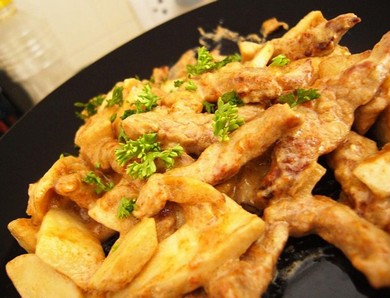 Фото меню ресторана Сказка Востока - второе блюдо БЕФСТРОГАНОВ