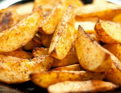 Фото меню ресторана Сказка Востока - гарнир КАРТОФЕЛЬ ПО-ДОМАШНЕМУ 