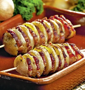 Фото меню ресторана Сказка Востока - КАРТОФЕЛЬ С САЛОМ