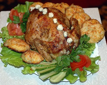 Фото меню ресторана Сказка Востока - второе блюдо КУРИЦА ЛЕВЕНГИ