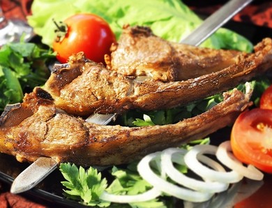 Фото меню ресторана Сказка Востока - ШАШЛЫК ИЗ БАРАНЬЕЙ КОРЕЙКИ