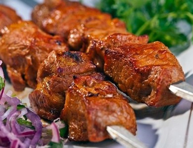 Фото меню ресторана Сказка Востока - ШАШЛЫК ИЗ СВИНИНЫ (МЯКОТЬ) 